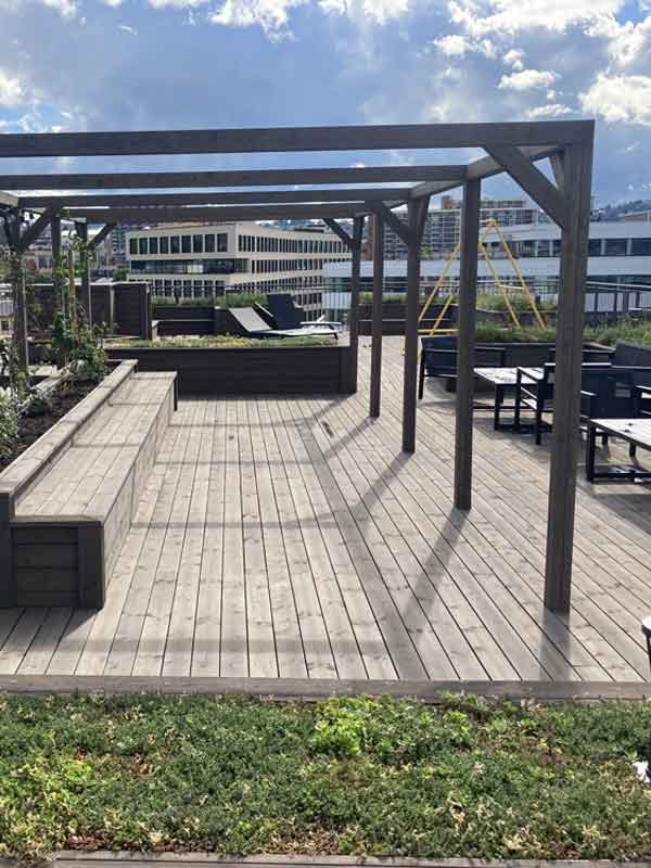 Oppgradering av 700 kvm takterrasse – Borettslag CK30